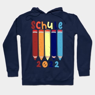 Stifte Schule 2022 Schulbeginn T shirt Hoodie